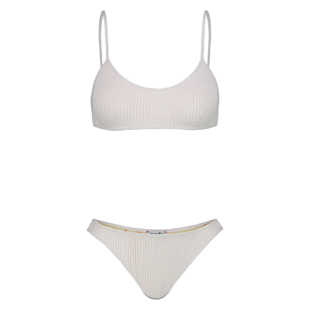 
                  
                    white bikini set Anine from Noodle Beachwear 2024 collection
                  
                