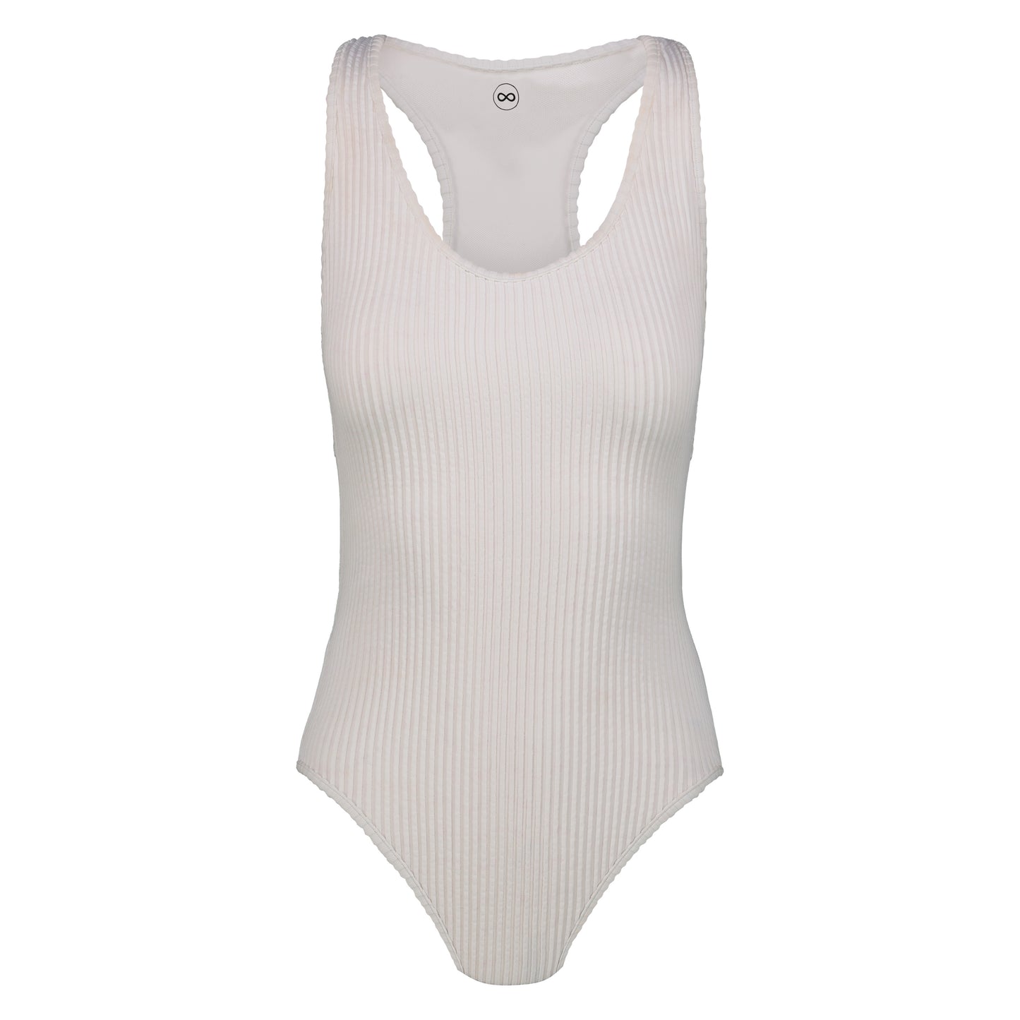 
                  
                    front of white swimsuit Rubina by 2024 Noodle Beachwear collection
                  
                